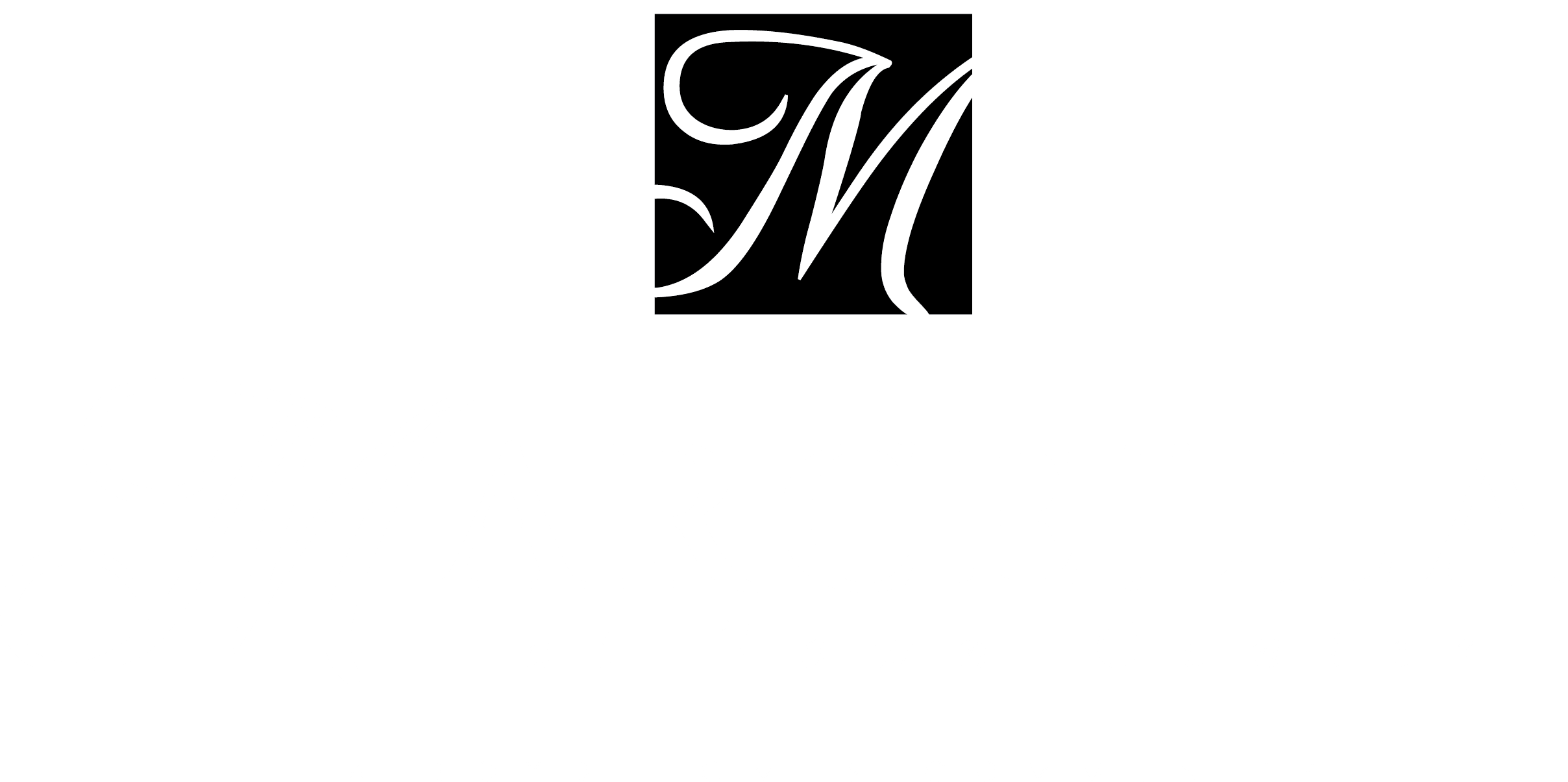 Marcella Logo File WHITE Marcella at Town Center logo